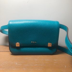 DONATING SOON Lauren Ralph Lauren Teal Belt Bag